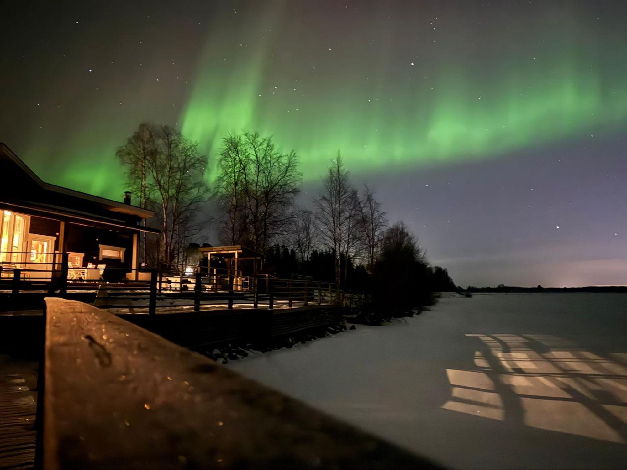 Riverside Cottage Aalto Borealis Keminmaa المظهر الخارجي الصورة